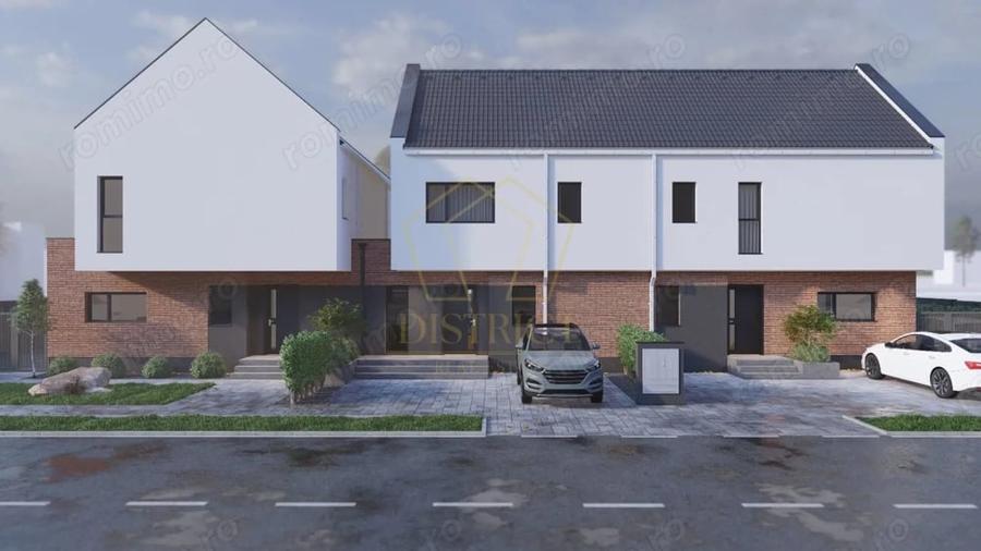 Duplex modern cu 4 camere | Eficient energetic | Sacalaz - 1