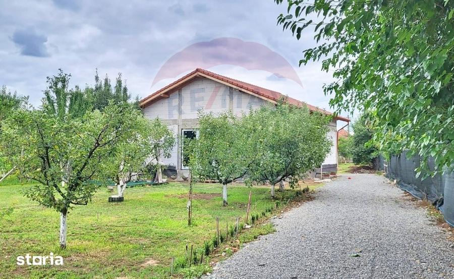 Casă cu 3 camere cu Teren 1237 Mp în Ghioroc