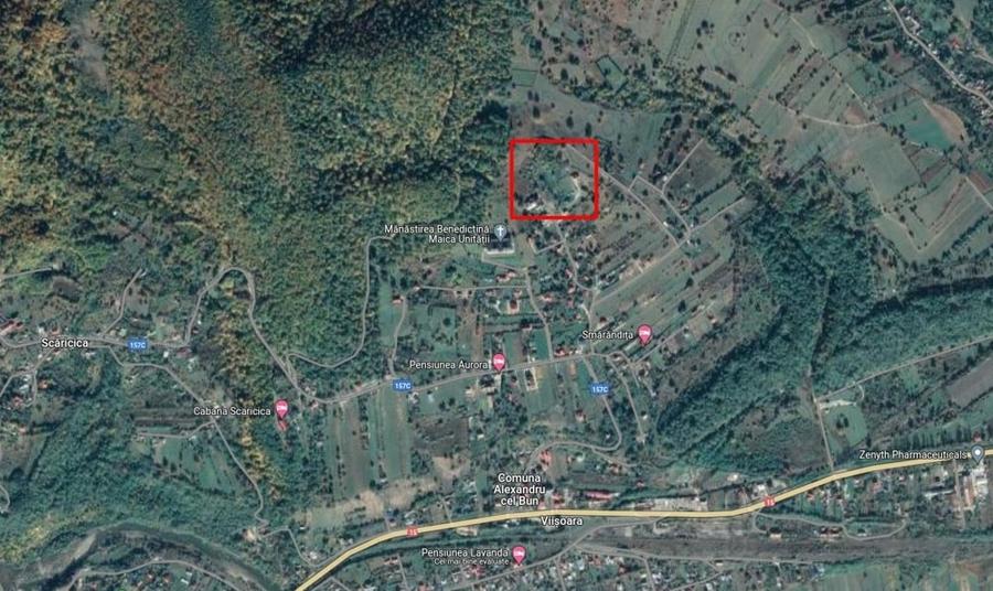 Teren de 1586 mp, în Viișoara