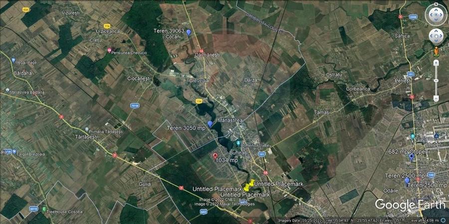 Teren Construcții intravilan de 39063 mp, în Cocani