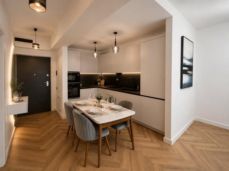 Apartament cu 2 camere semidecomandat în Pipera