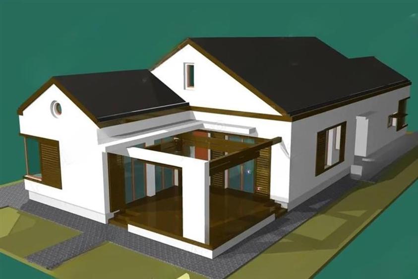 Duplex cu 6 camere cu Teren 250 Mp în Sânpetru