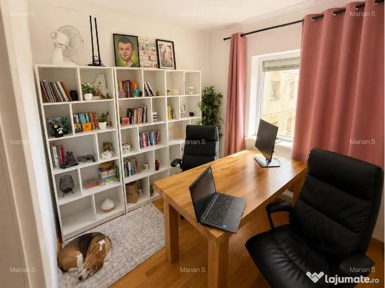 Apartament cu 4 camere semidecomandat în Tractorul