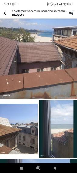 Apartament cu 3 camere semidecomandat în Peninsula