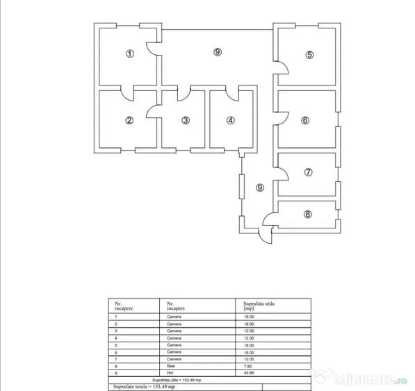 Oportunitate investi?ie Geoagiu Bai casa 201 mp + teren 1.277 mp langa ?trand - 1