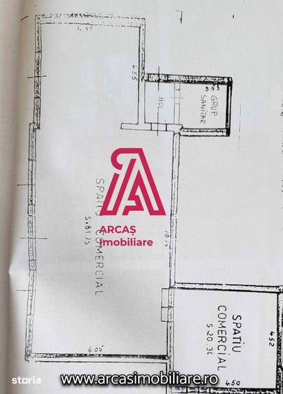 Spatiu comercial de inchiriat-110mp cu parcare, Calea Dumbravii! - 9