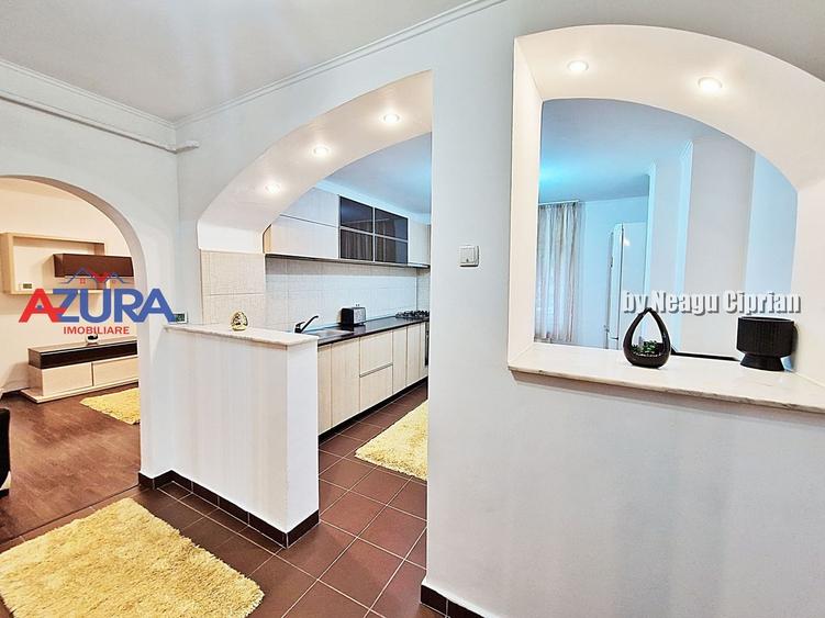Apartament cu 3 camere decomandat, mobilat în Popa Șapcă