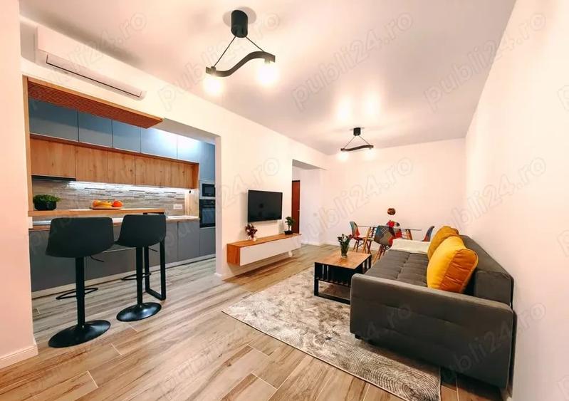 Apartament cu 2 camere decomandat, mobilat în Pipera