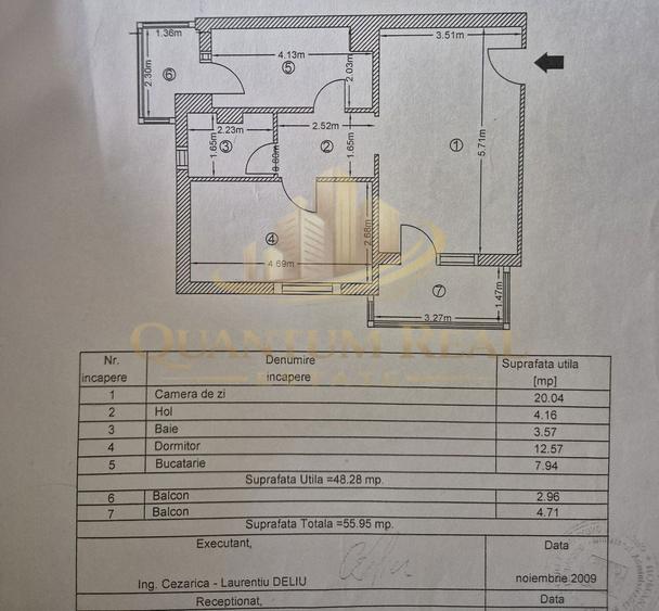 Apartament cu 2 camere semidecomandat în Titan