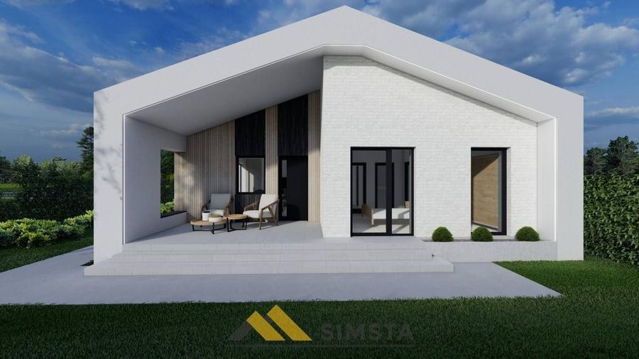 Casă cu 3 camere în Sântandrei