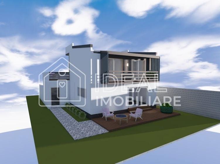 Casă individuală cu 4 camere cu Canalizare în Șura Mare