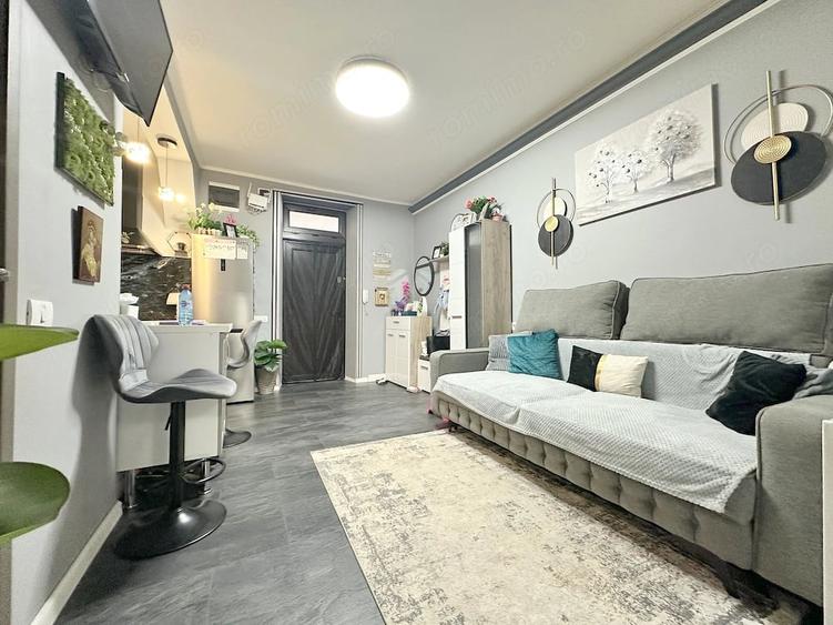 Apartament cu 2 camere semidecomandat în Central