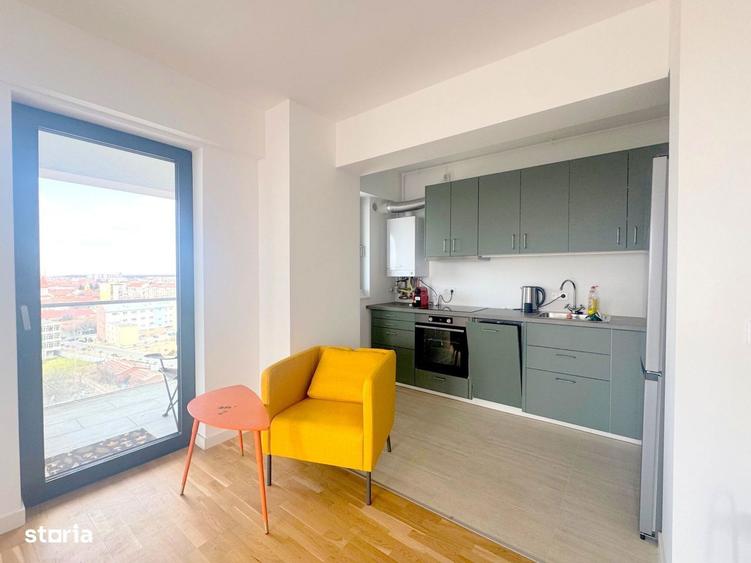 Apartament cu 2 camere, mobilat în Soarelui