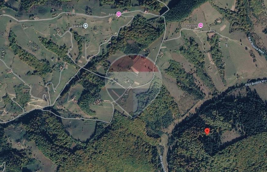 Teren agricol extravilan de 741 mp, în Poiana Mărului