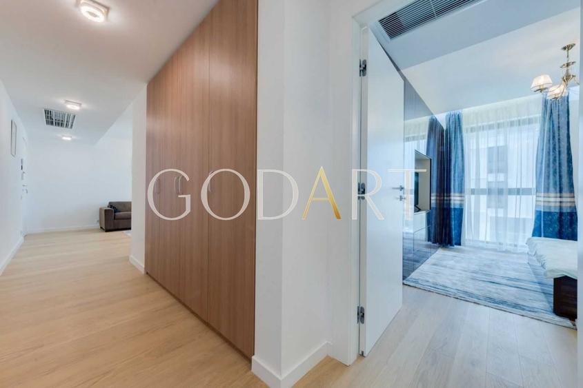 Apartament cu 2 camere decomandat, mobilat în Herăstrău