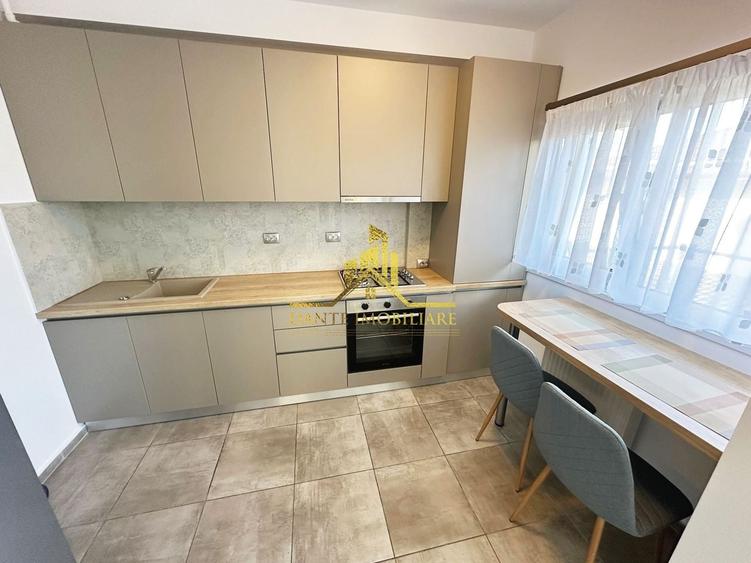 Apartament cu 2 camere semidecomandat, mobilat în Borhanci