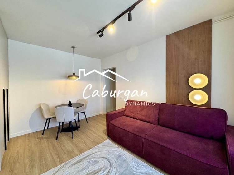 Apartament cu 2 camere nedecomandat, mobilat în Mihai Viteazul