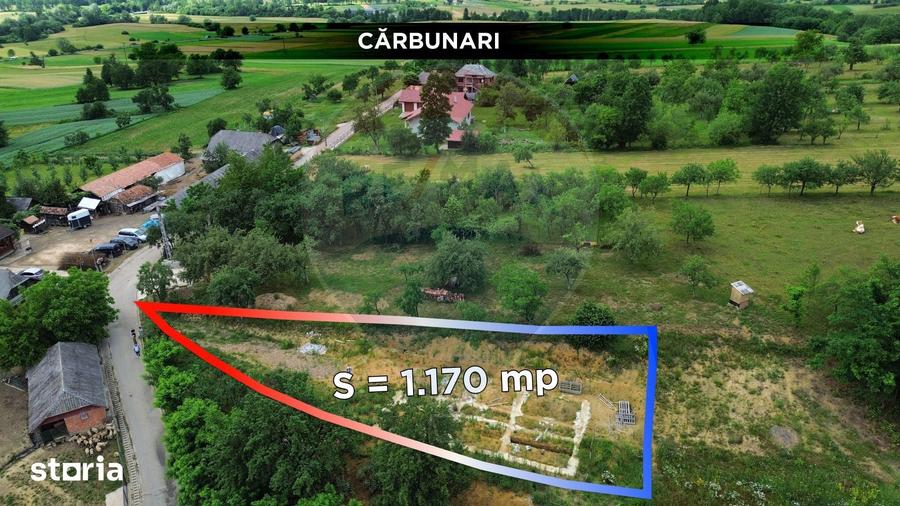 Teren de 1170 mp, în Dumbrăvița