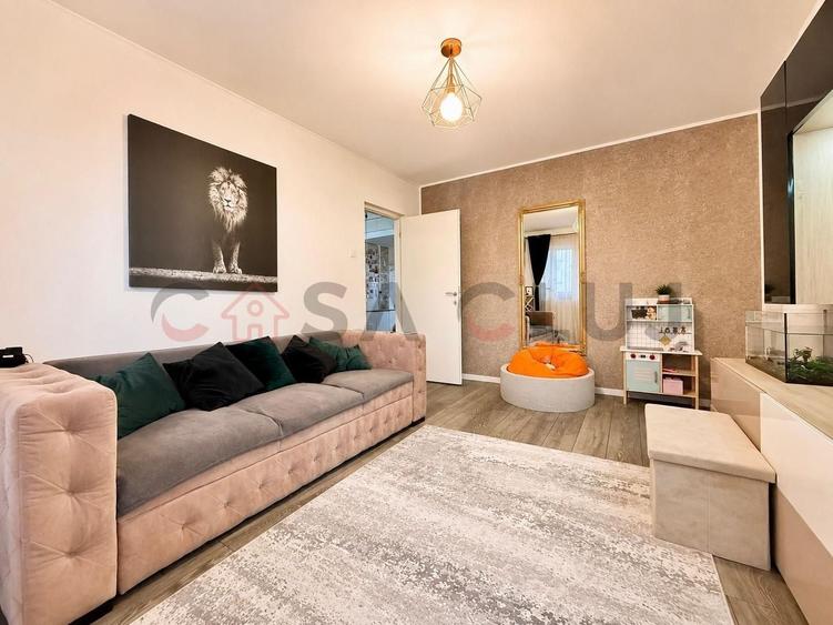 Apartament cu 3 camere semidecomandat, mobilat în Mănăștur