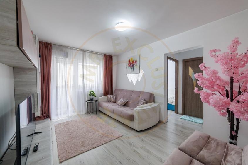 Apartament cu 2 camere semidecomandat în Trivale