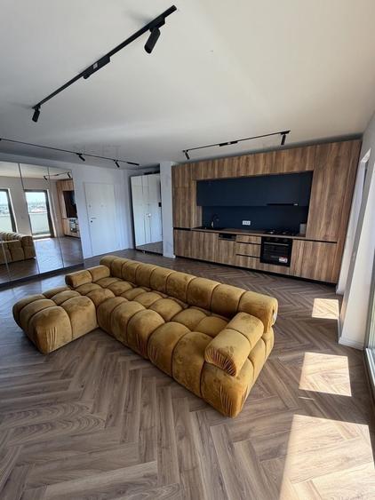 Apartament cu 2 camere semidecomandat, mobilat în Barbu Văcărescu