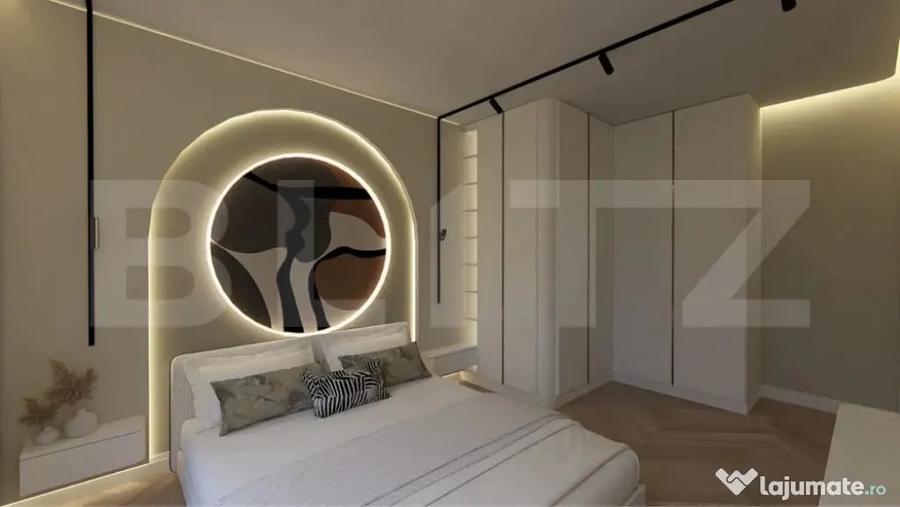 Apartament 2 camere, 55 mp, zona Tudor - Skyline Residence - 4