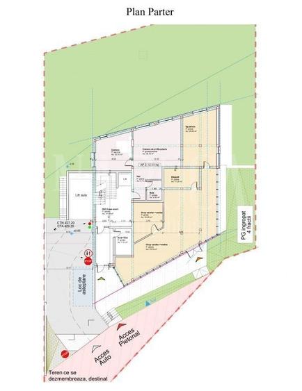 Teren Construcții intravilan de 1082 mp, în Mănăștur