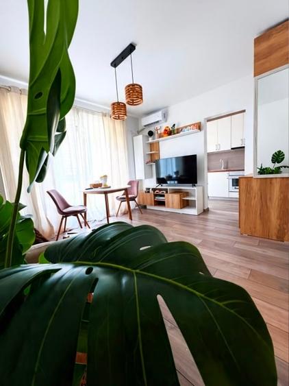 Apartament cu 2 camere semidecomandat, mobilat în Nicolae Grigorescu