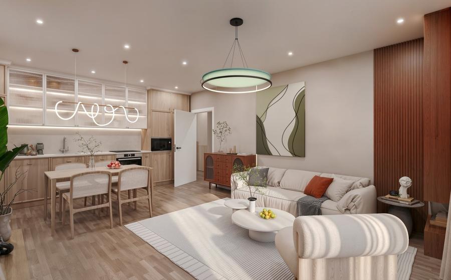 Apartament cu 3 camere decomandat în Nord