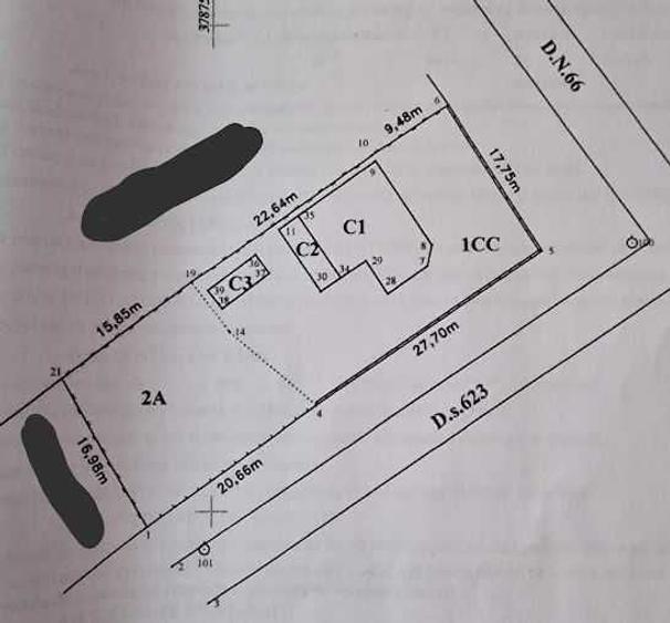 Casă cu 3 camere în Capu Dealului