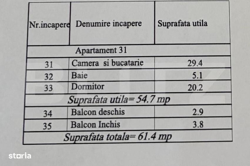 Apartament cu 2 camere în Central