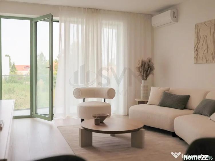 Apartament cu 3 camere semidecomandat în Băneasa