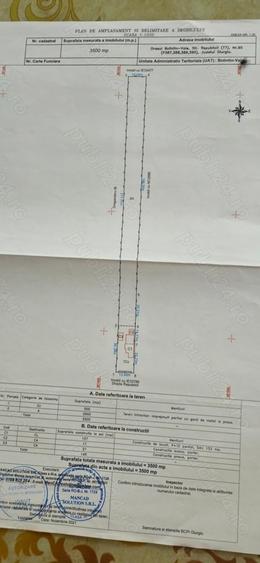 Casă cu 6 camere cu Teren 3500 Mp în Bolintin-Vale