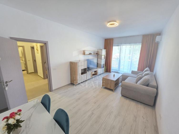 Apartament cu 2 camere decomandat, mobilat în Theodor Pallady