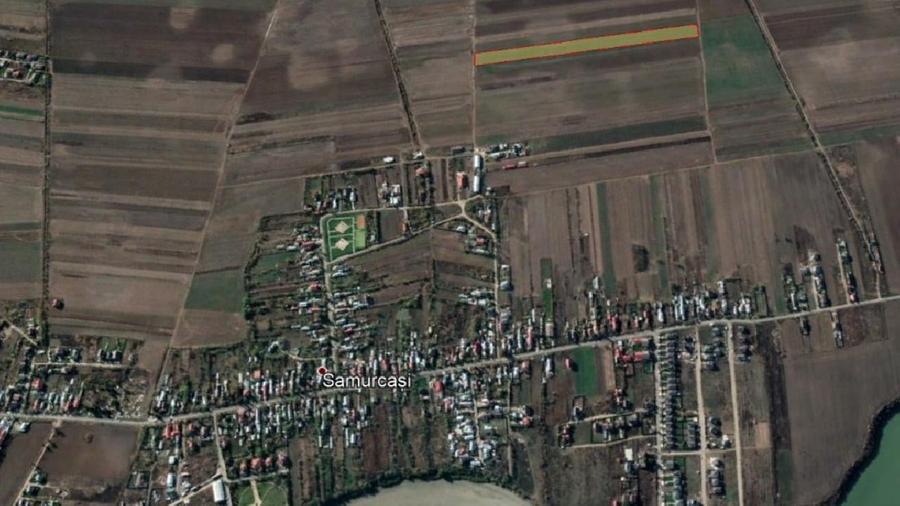 CREVEDIA  / SAMURCASI  TEREN - 17.500 MP-DESCHIDERE 27 ML- ACCES DIN STR. L - 5