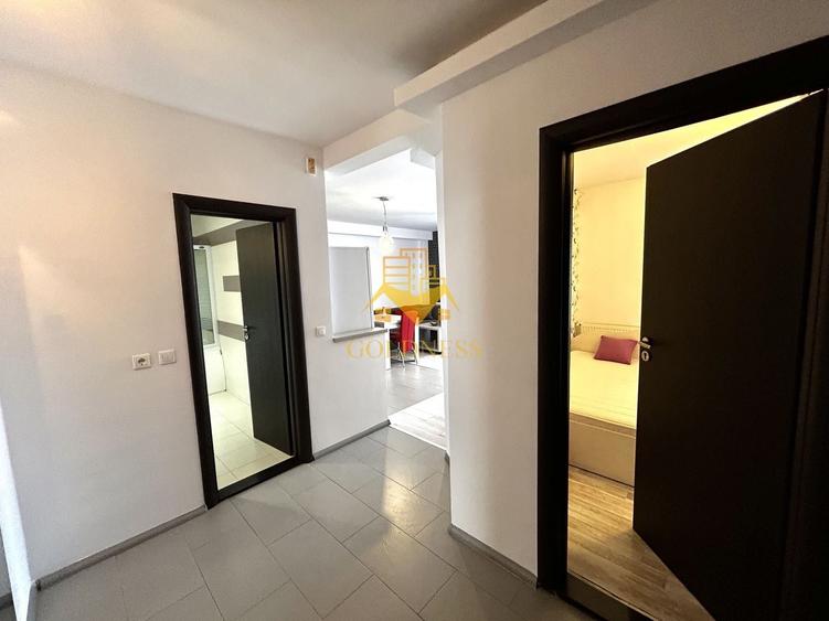 Apartament cu 2 camere semidecomandat, mobilat în Florești