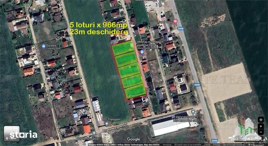 Terenuri cu locatie buna de vanzare in Balotesti - 1
