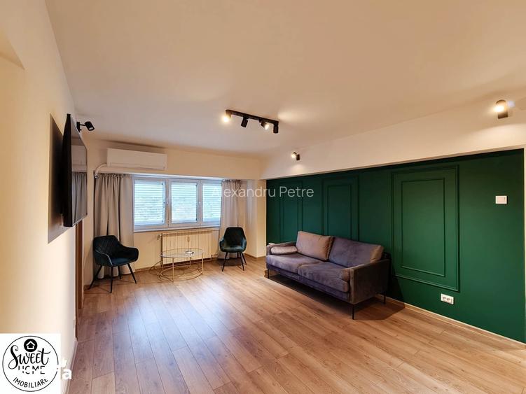 Apartament 4 cam Unirii | 5 min Metrou | Ideal birou | Mobilier inclus