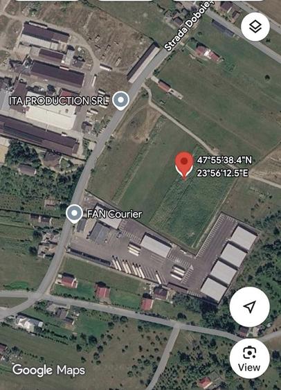 Teren de 2709 mp, în Exterior Nord