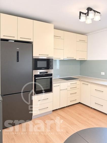 Apartament cu 2 camere semidecomandat, mobilat în Borhanci