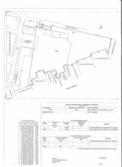 Teren intravilan de 14320 mp, în Casa de Cultură