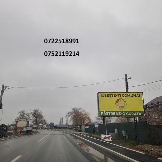 Teren Construcții extravilan de 4500 mp, în Palanca