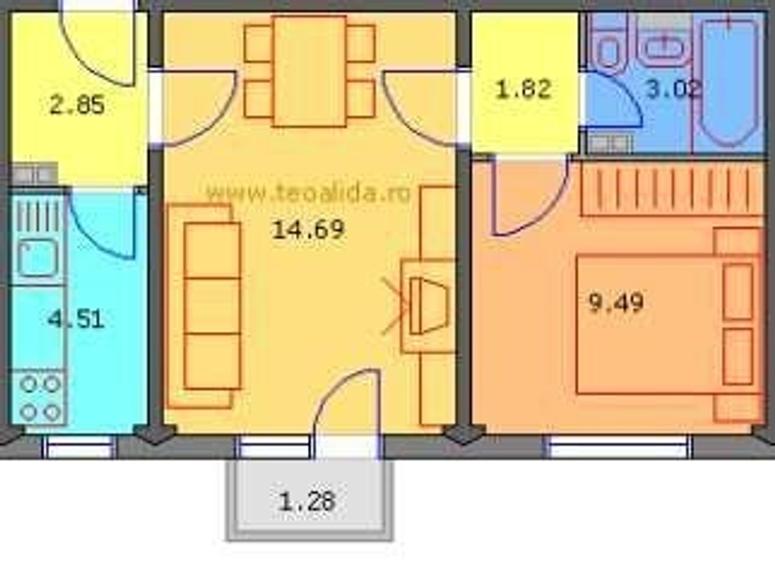 Apartament 2 camere - Viziru III - 16