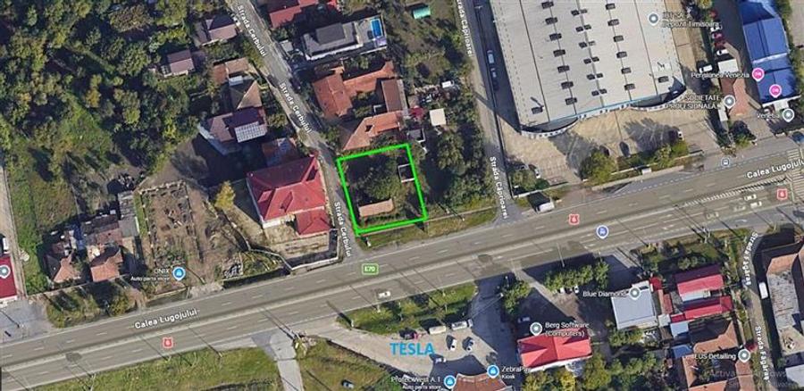 Teren Construcții intravilan de 580 mp, în Aeroport