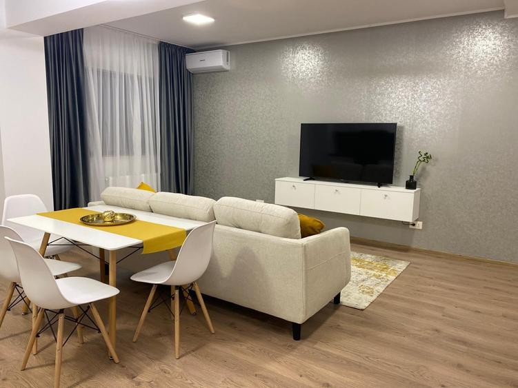 Apartament cu 2 camere semidecomandat, mobilat în Dămăroaia