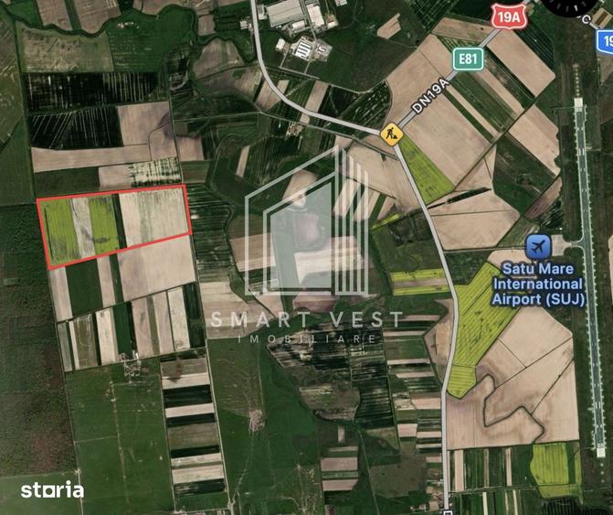 Teren de 96500 mp, în Central