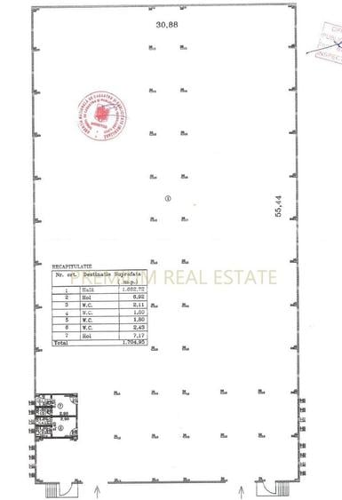 Spațiu industrial, de 2,000 mp, în Central