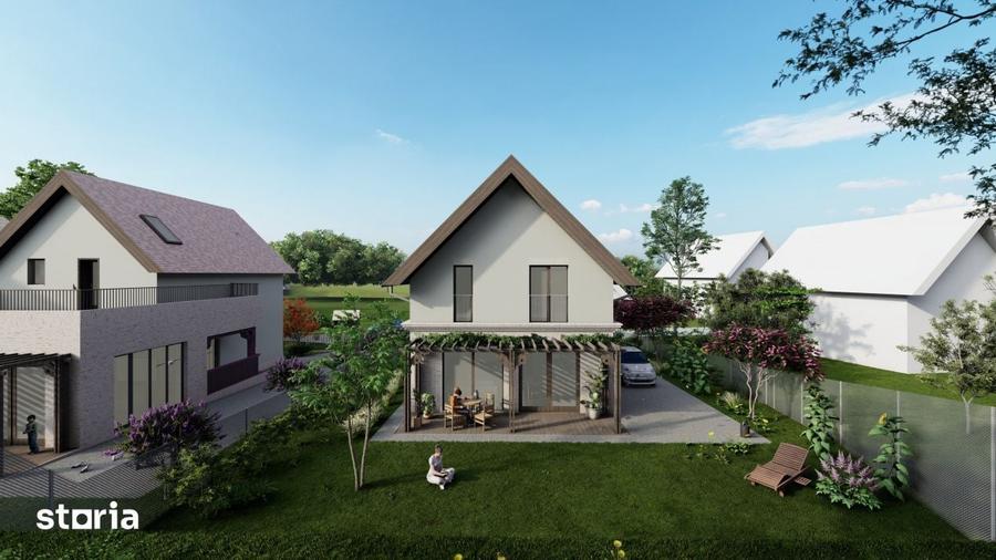 Casă cu 5 camere decomandat cu Teren 800 Mp în Feleacu