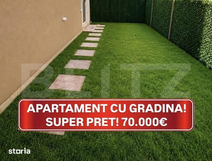 Super PRET! Apartament cu gradina! Giroc - 1