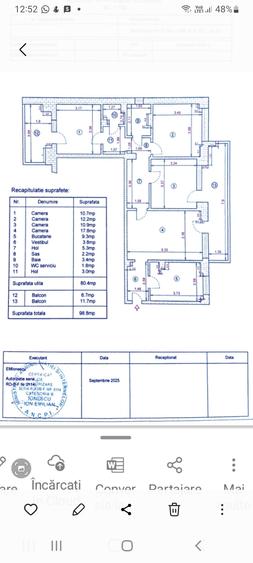 Apartament cu 4 camere decomandat în Iancului